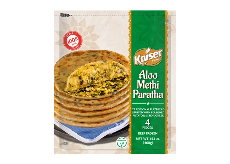 Aloo Methi Paratha 4-pc x 24