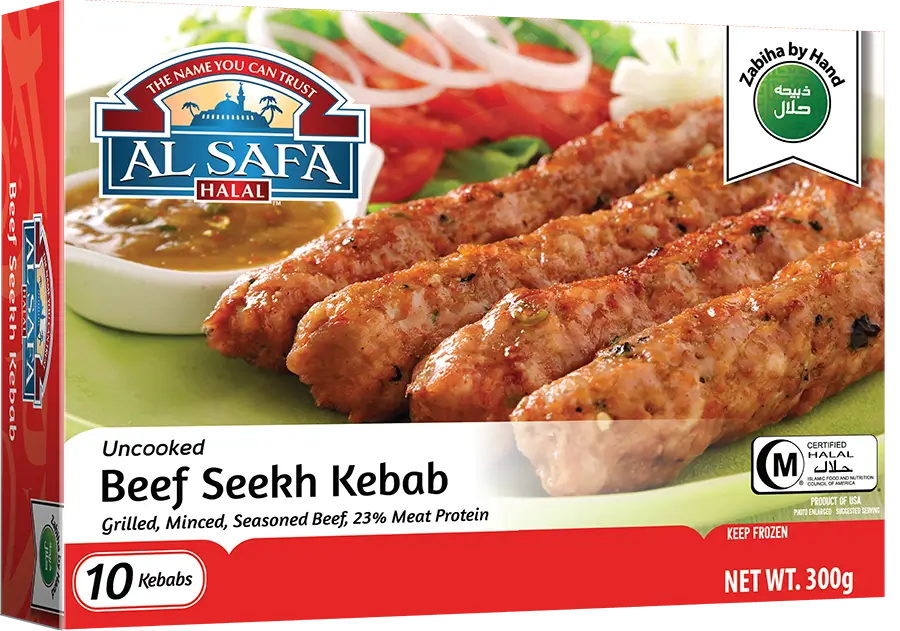 Beef Seekh Kabab, Family, 12 x 21.4oz