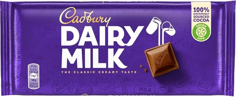 Cadbury Dairy Milk 21 x 110-g