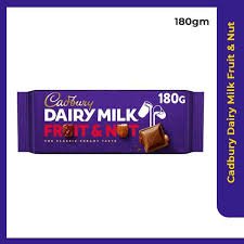 Cadbury Fruit & Nut 17 x 180-g