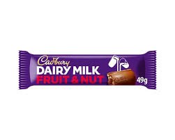 Cadbury Fruit & Nut 48 x 41-g