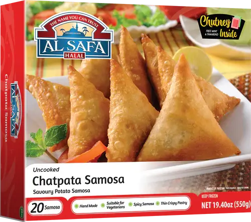 Chatpata Potato Samosa, 12 x 550-g (20-Pc)