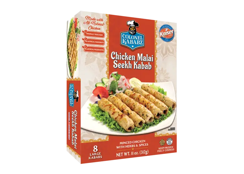 Chicken Seekh Kabab 12 x 312g