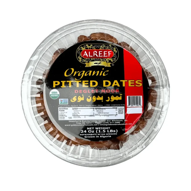 Dates Algerian 24-Oz x 12 (Pitted)