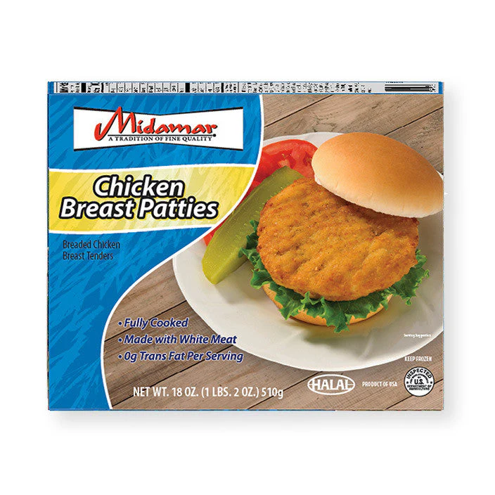 MM Chicken Breast Patties 12 x 18-Oz