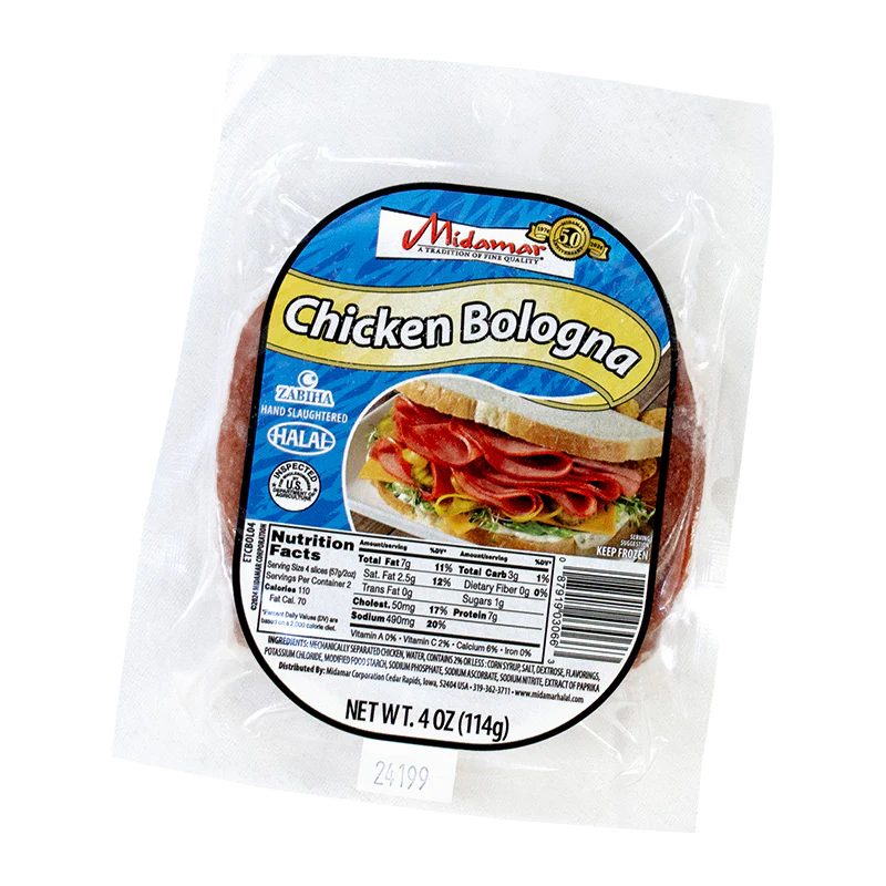 MM ET Chicken Bologna Slices 20 x 4-Oz