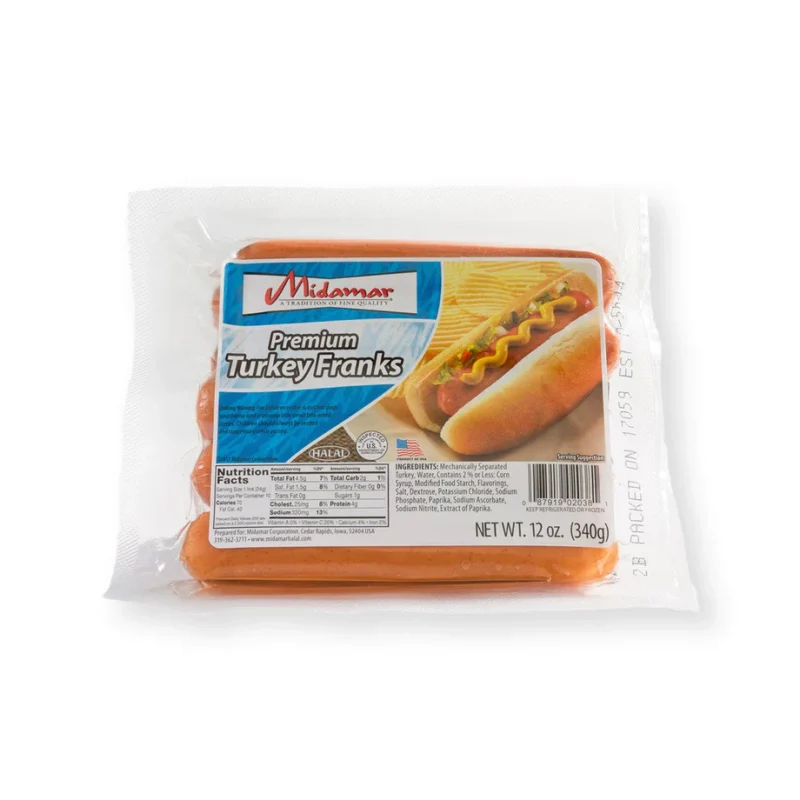 MM Turkey Franks 12 x 12-Oz