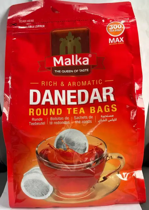 Malka Round Tea Bags, 8 x 300-Tea bags