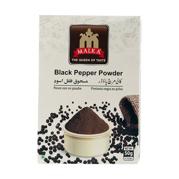 MalkaBlack Pepper Powder 50gmx12