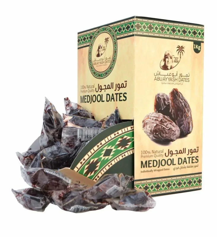 Medjool Dates, Abu Ayash, 8 x 1-Kg