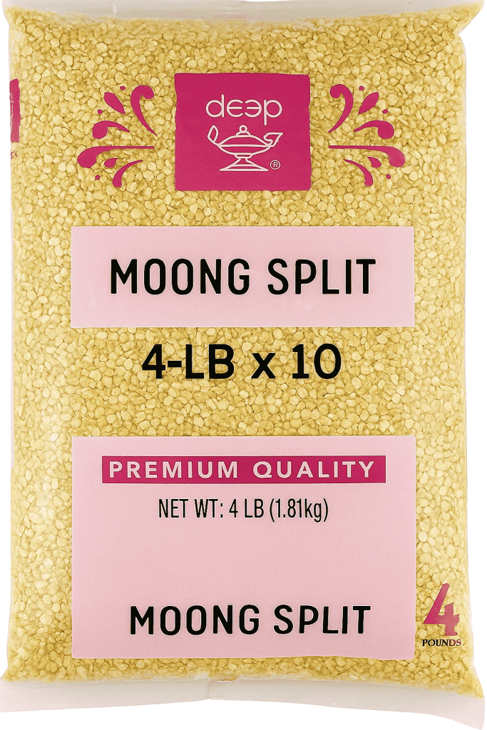 Moong Split 4-Lb x 10