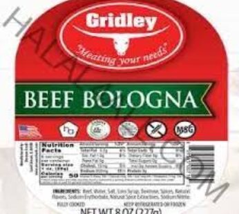 Beef Bologna,  24 x 8-Oz x 12-Slices