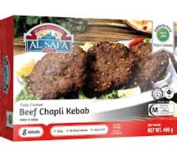 Beef Chapli Kebab, 12 x 1.125-Lbs, 8-Kebobs