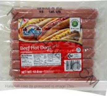 Beef Hot Dogs 12 x 12 oz