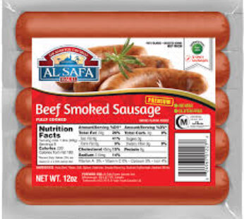 Beef Smoked Sausage, (Cooked)12 x 12-Oz
