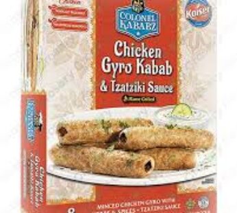 Chickn Gyro Kabab & Tzatziki Sauce 12x 312g