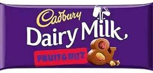 Cadbury Fruit & Nut 18 x 110-g