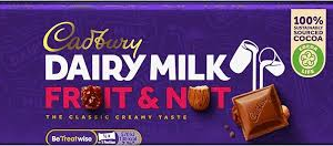 Cadbury Fruit & Nut 17 x 180-g