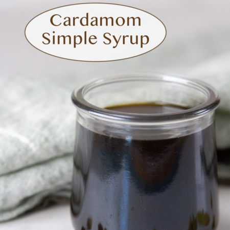 Green Cardamom Syrup