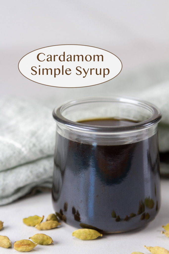 Green Cardamom Syrup