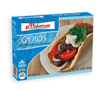 MM Halal Gyro, Seasoned, Fully Cooked 10 x 1-Lb