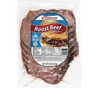 MM Halal Sliced Roast Beef-Eye of Round, 12 x 8-Oz
