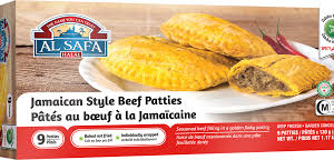 Jamaican Style Beef Patties-Spicy (Cooked) 12 x 12.6 oz