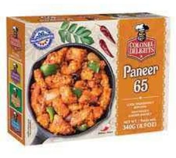 Paneer 65(20/Pack) 20 x 340-g