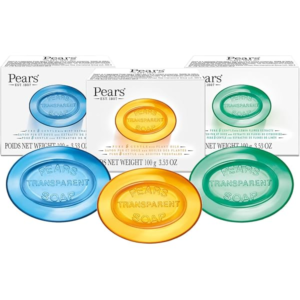 Pears Soap, Yellow, Blue