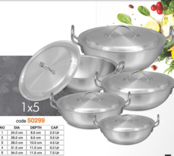 Round Karahi Set,1-5