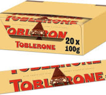 Toblerone Milk 100g x 20