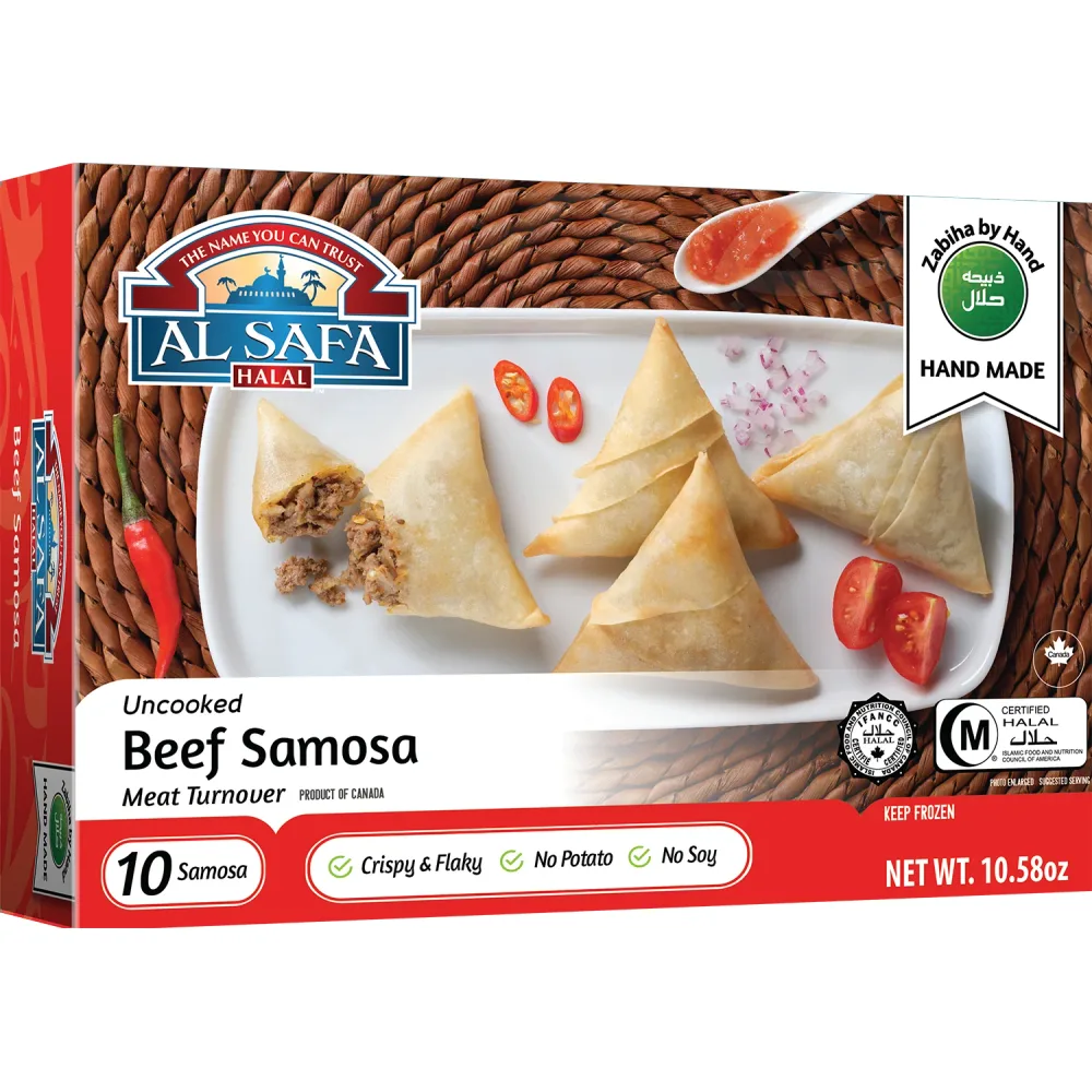 A/S Beef Samosa-Par Cooked