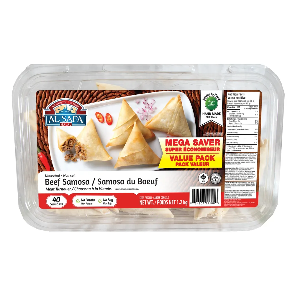 A/S Beef Samosa 6 x 40pcs