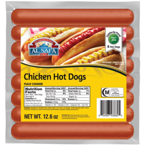 A/S Chicken Hot Dog x 12