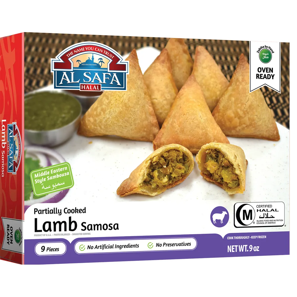 A/S Lamb Samosa 9-Oz x 12