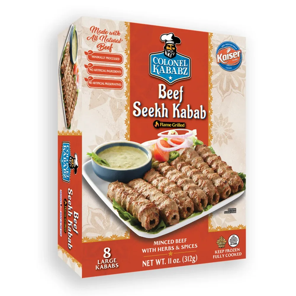 CK Beef Seekh Kabob Family Pack