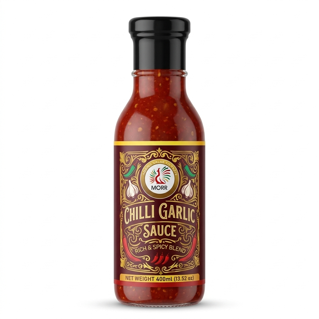 MORR Chilli Garlic Sauce 12 x 400-ml