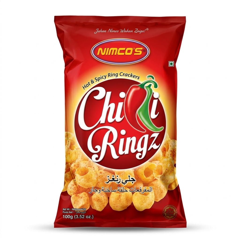 Nimco’s Chilli Rings 12 x 100-g